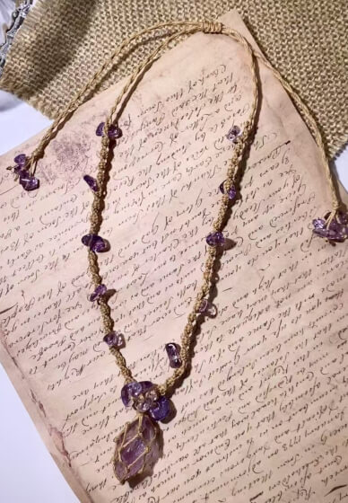DIY Crystal Macramé Healing Jewellery Kit