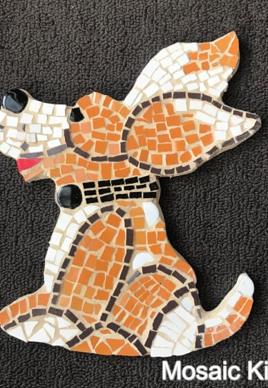 DIY Dog Mosaic Kit