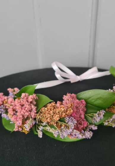 DIY Dried Flower Crown Craft Kit