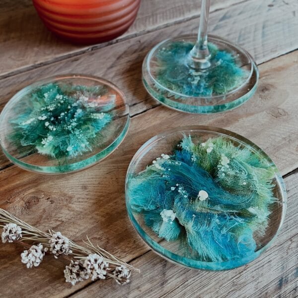 How to Make DIY Resin Coasters with Epoxy for Beginners - WM