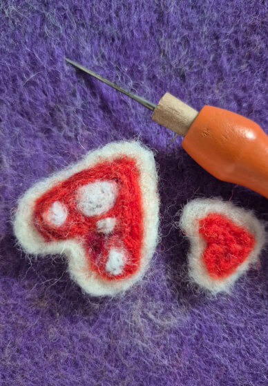 DIY Felted Scented Garland Workshop