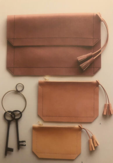 DIY Leather Course: Tablet Sleeve / Clutch