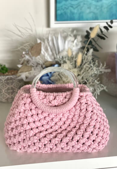 DIY Macrame Handbag Craft Kit