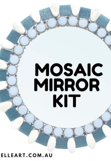 DIY Mosaic Mirror Craft Box / Kit