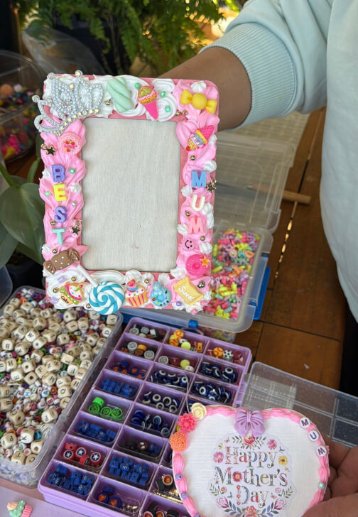 DIY Photoframe Cream Glue Workshop