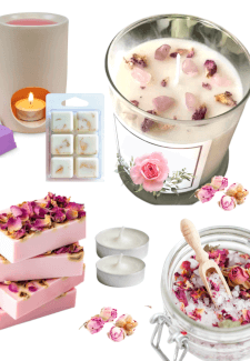 Learn Decorative Clear Wax Candle Making at Home