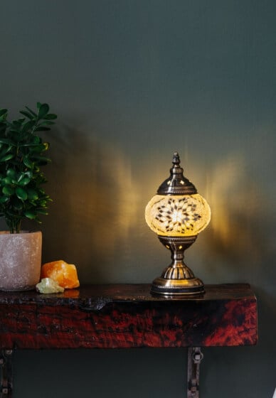 DIY Turkish Mosaic Table Lamp