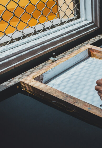 DIY Upcycling Class: Screen Printing