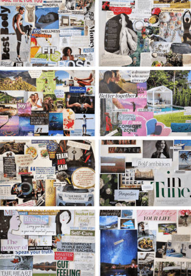 DIY Virtual Vision Board