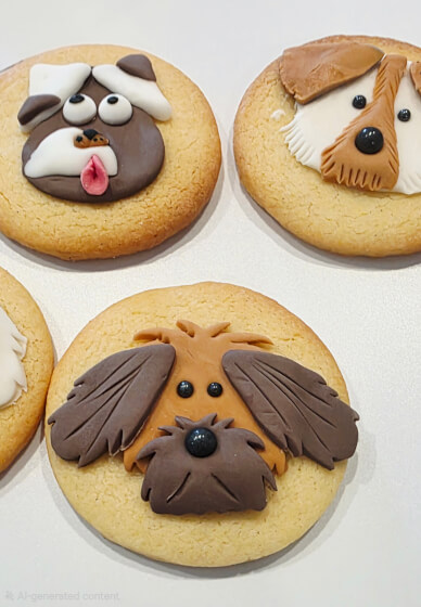 Dog Cookie Fondant Decorating Class for Kids