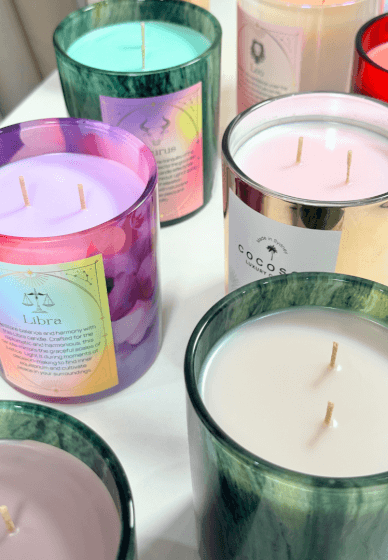 Double-wicked Luxury Candle Making & Sip Class
