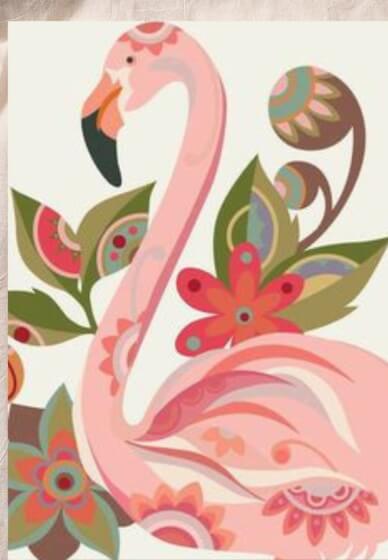 Draw and Paint Fabulous Flamingos
