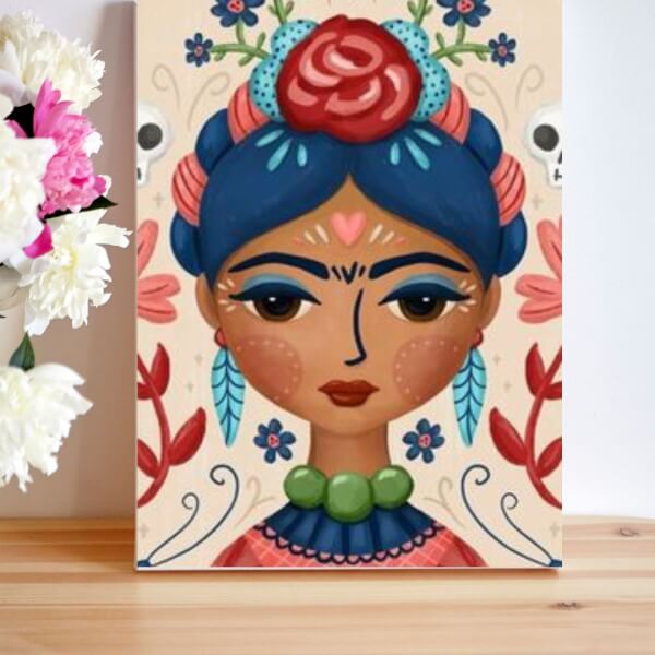 Draw and Paint Frida Kahlo | Online class & kit | Gifts | ClassBento