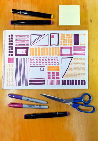 Draw Yourself Happy: 1 Hour to Quiet a Busy Brain