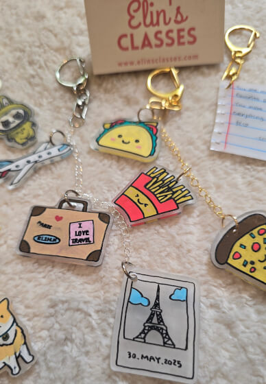 Drawing Keychain Making