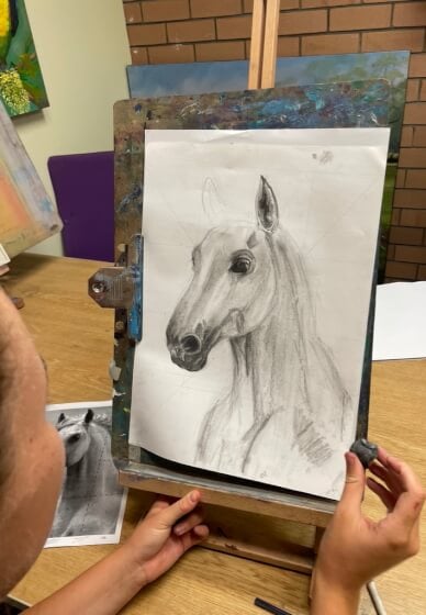 Drawing Workshop for Teens: Horses