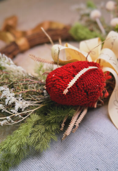 Dried Christmas Wreath Making Workshop