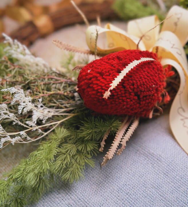 Dried Christmas Wreath Making Workshop