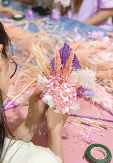 Dried Floral Arrangement Workshop
