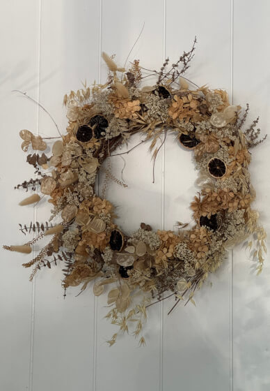 Dried Floral Wreath Arranging Workshop