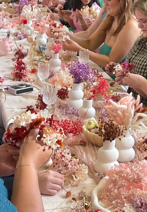 Dried Flower Crown Workshop