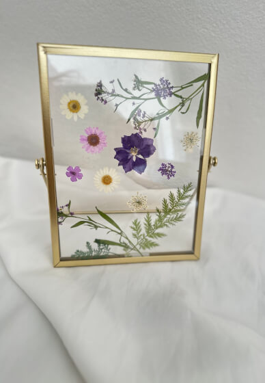 Dried Flower Frame Art Workshop