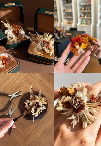 Dried Flower Jewellery Making Class