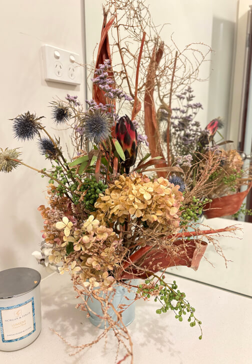 Dried Flowers Workshop Soft Textures, Mute Tones, That Never Fade