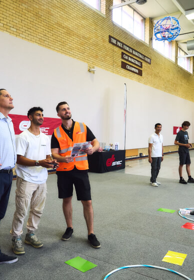 Drone Flying: Team Building Experience