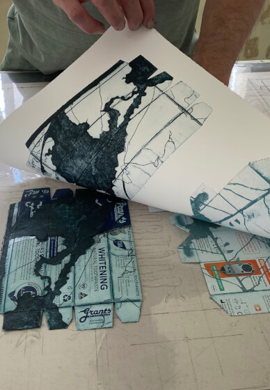 Drypoint Printing Class