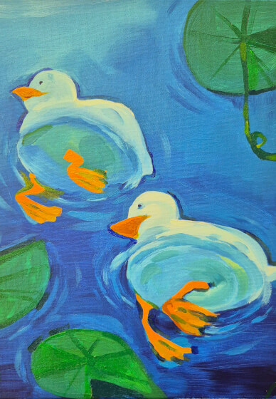 Ducks in a Row Canvas Workshop