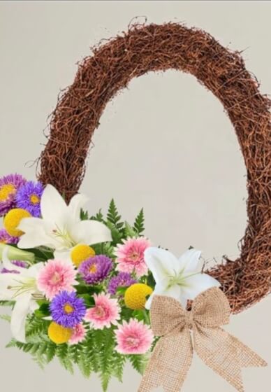 Easter Colour Pop Wreath Workshop