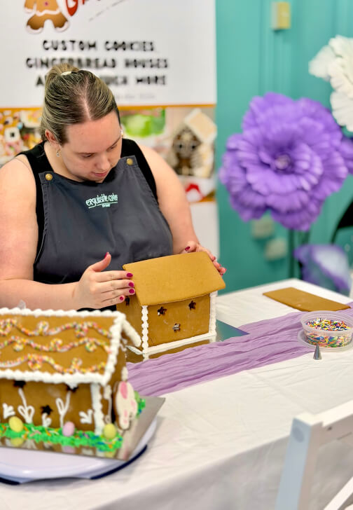 Easter Gingerbread House Decorating Class