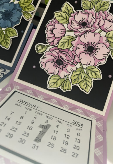 Enduring Beauty Stamp Set 2024 Calendar / Papercraft