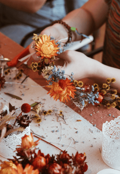 Everlasting Flower Crown Workshop