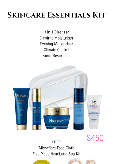 Everyday Essentials Skincare Kit from Home