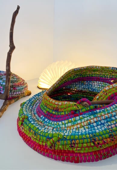 Fabric Coiled Basket Making Class