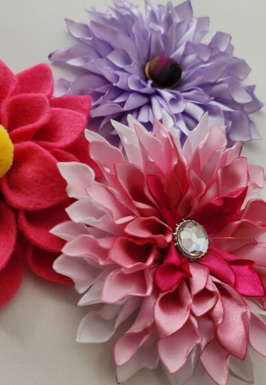 Fabric Flower Making Class