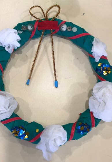 Family Christmas Wreath Making Class