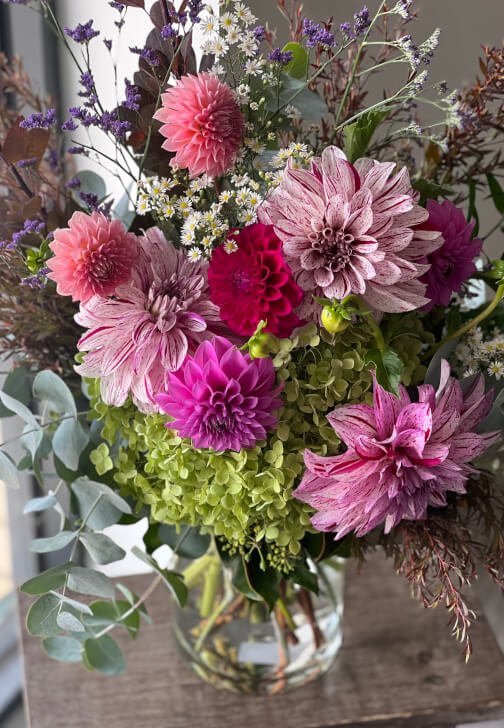 Farmer–Florist Workshop: Garden Style Vase Arrangement