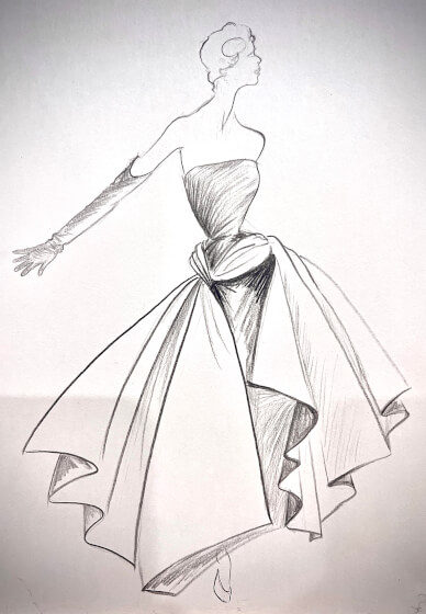 Fashion Illustration Class for Beginners: Vintage Style
