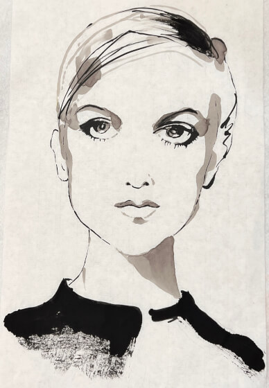 Fashion Portrait Illustration Workshop - Fashion Design Class