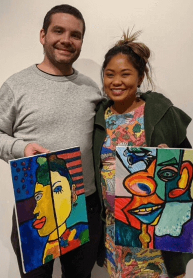 Father's Day Sip and Paint Class: Picasso Style