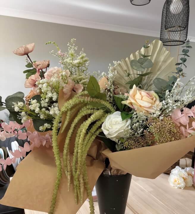 Faux Flower Bouquet Workshop