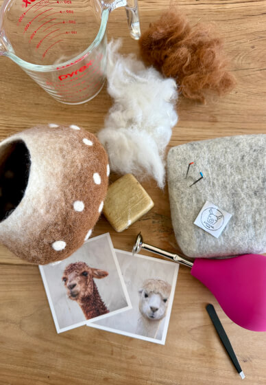 Felt Workshop: Bowls