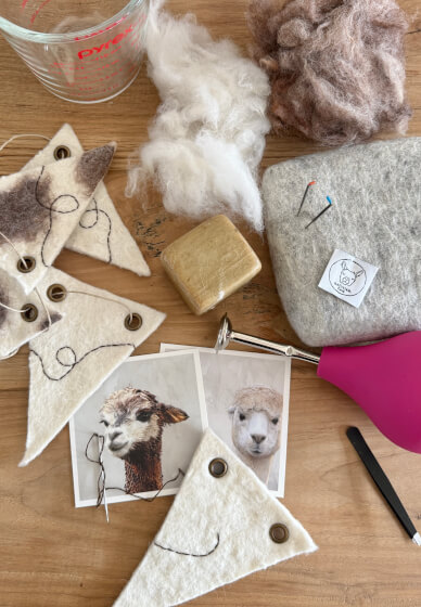 Felt Workshop: Bunting