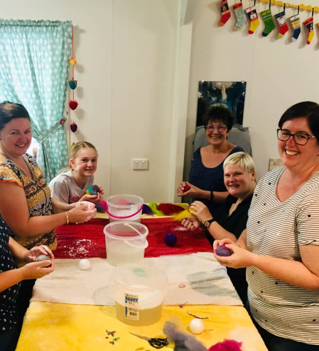 Felted Easter Egg Decorating Workshop