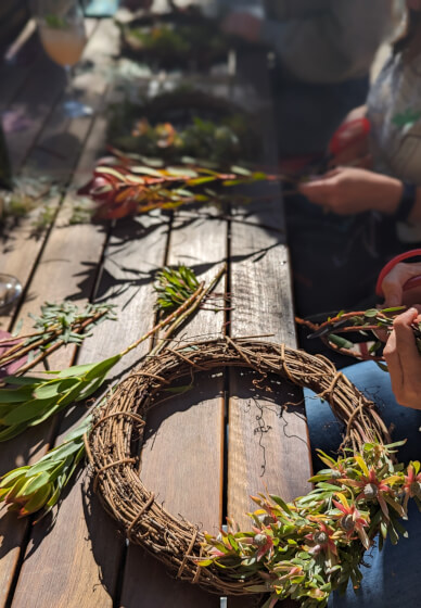 Festive Wreath Workshop
