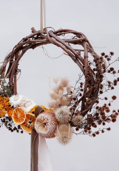 Festive Xmas Wreath Workshop