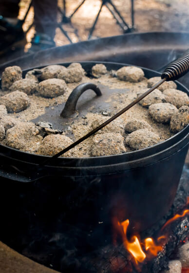 Fire Pit Cooking Class: Mexican Tortillas